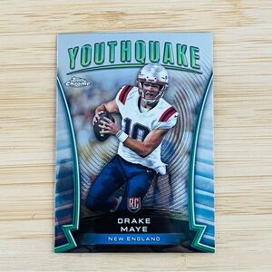 DRAKE MAYE 2024 Topps Chrome Youthquake Rookie Card RC